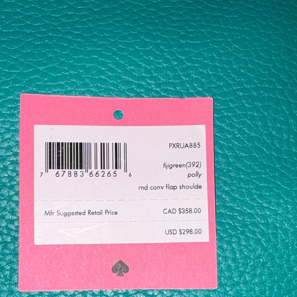 Kate Spade medium convertible flap shoulder bag - Fiji green - Picture 5 of 6